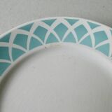 5 assiettes en céramique Badonviller