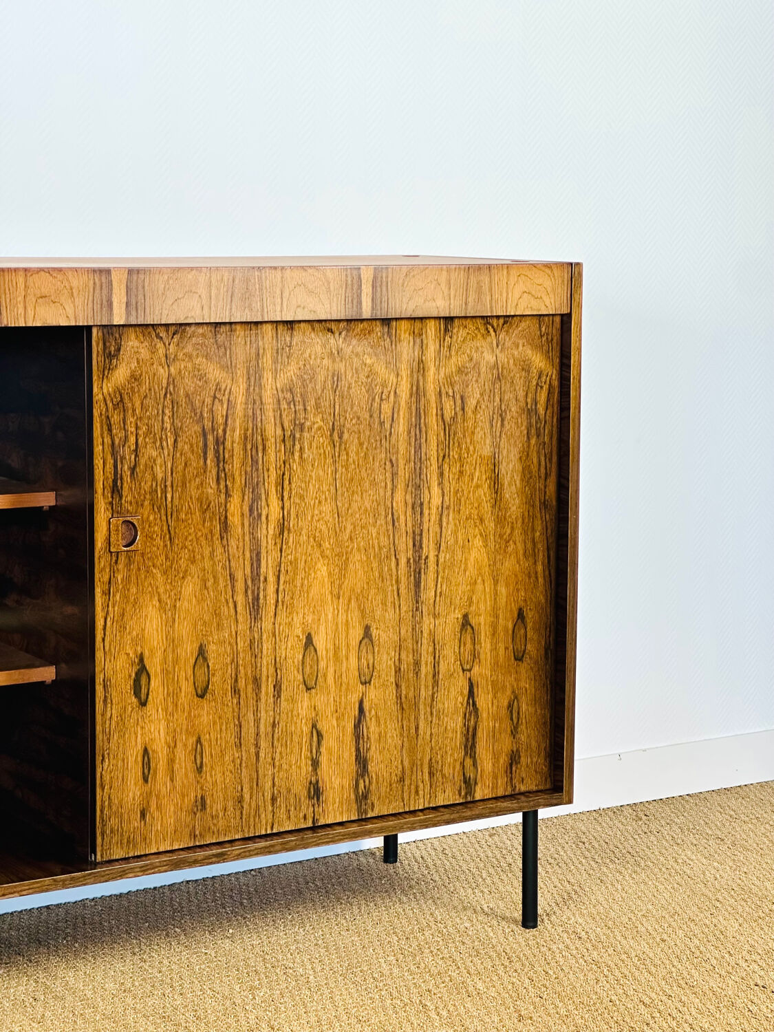 Enfilade scandinave haute en palissandre 1960