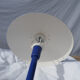 Blue table lamp Aluminor 1960-70