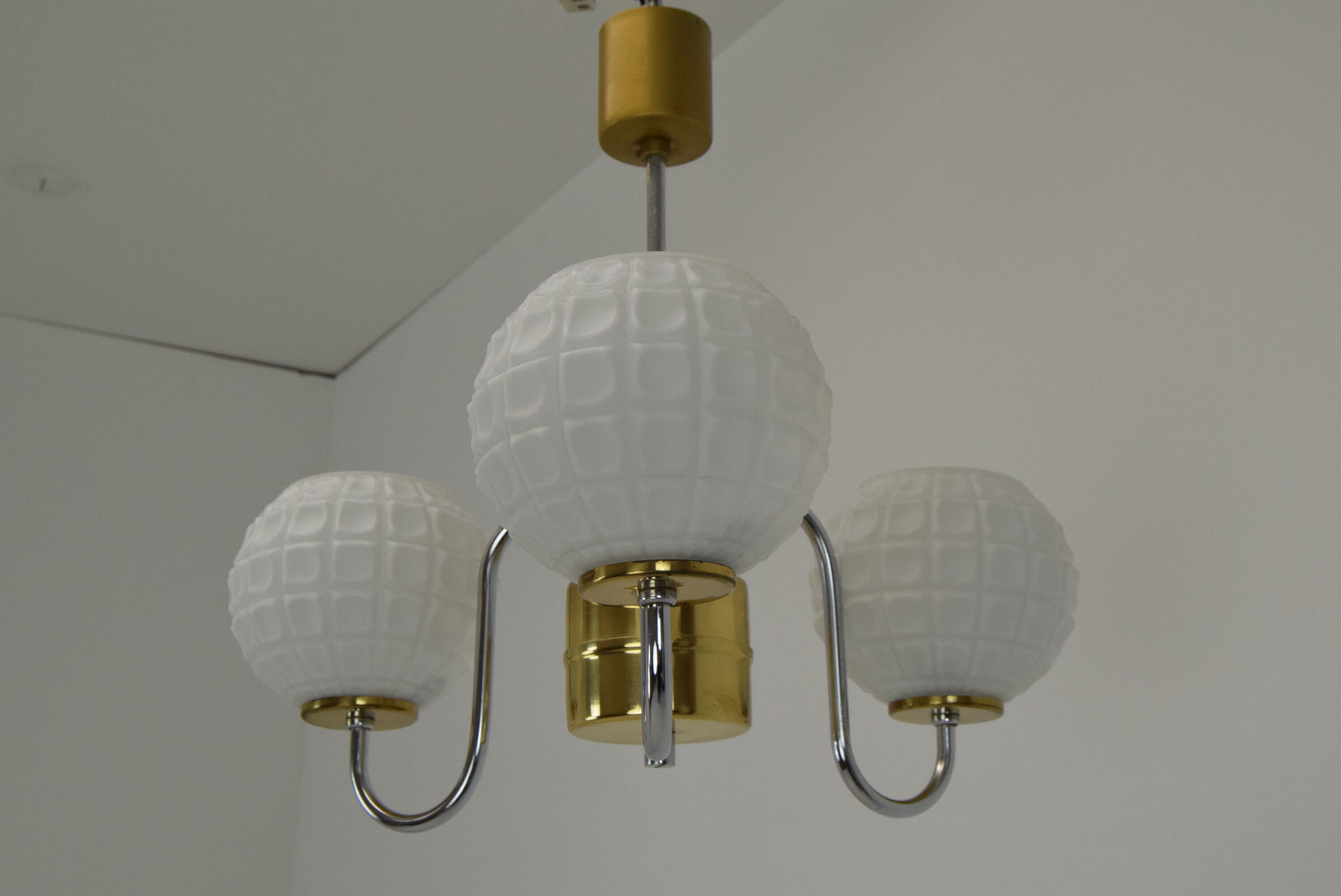 Mid-century Chandelier/Lidokov,1960's.