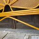 Rattan and caning headboard