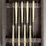 Housewife Christofle in silver metal model uniplate