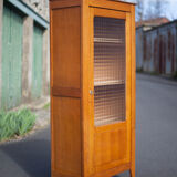 Hosiery, glazed school cabinet