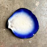 Flat plate in glazed ceramic by Poterie Pol Chambost