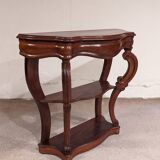 Mahogany console