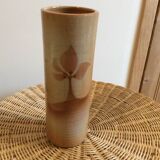Glazed stoneware vase