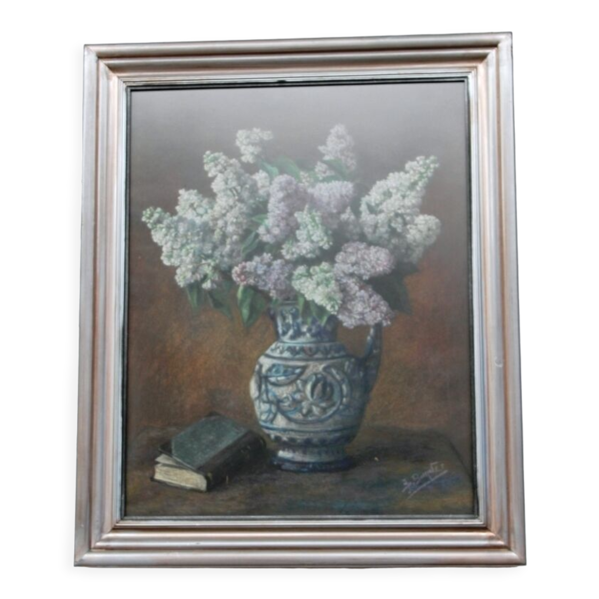 Painting "Lilacs in a vase"