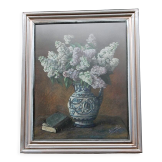 Painting "Lilacs in a vase"
