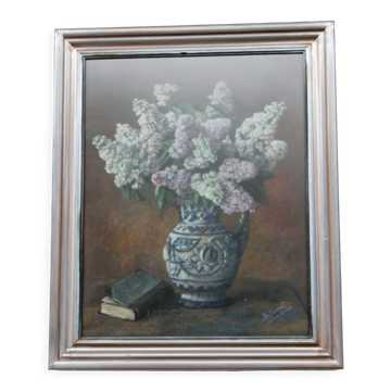 Painting "Lilacs in a vase"
