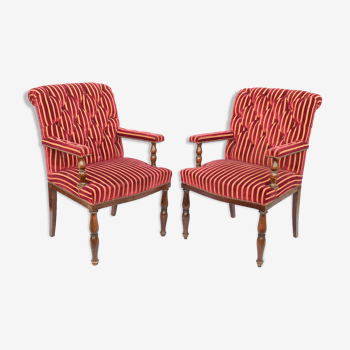 Pair of armchairs