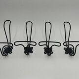 Set of 4 coat hooks