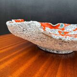 Ceramic pocket dish Vallauris 1960s