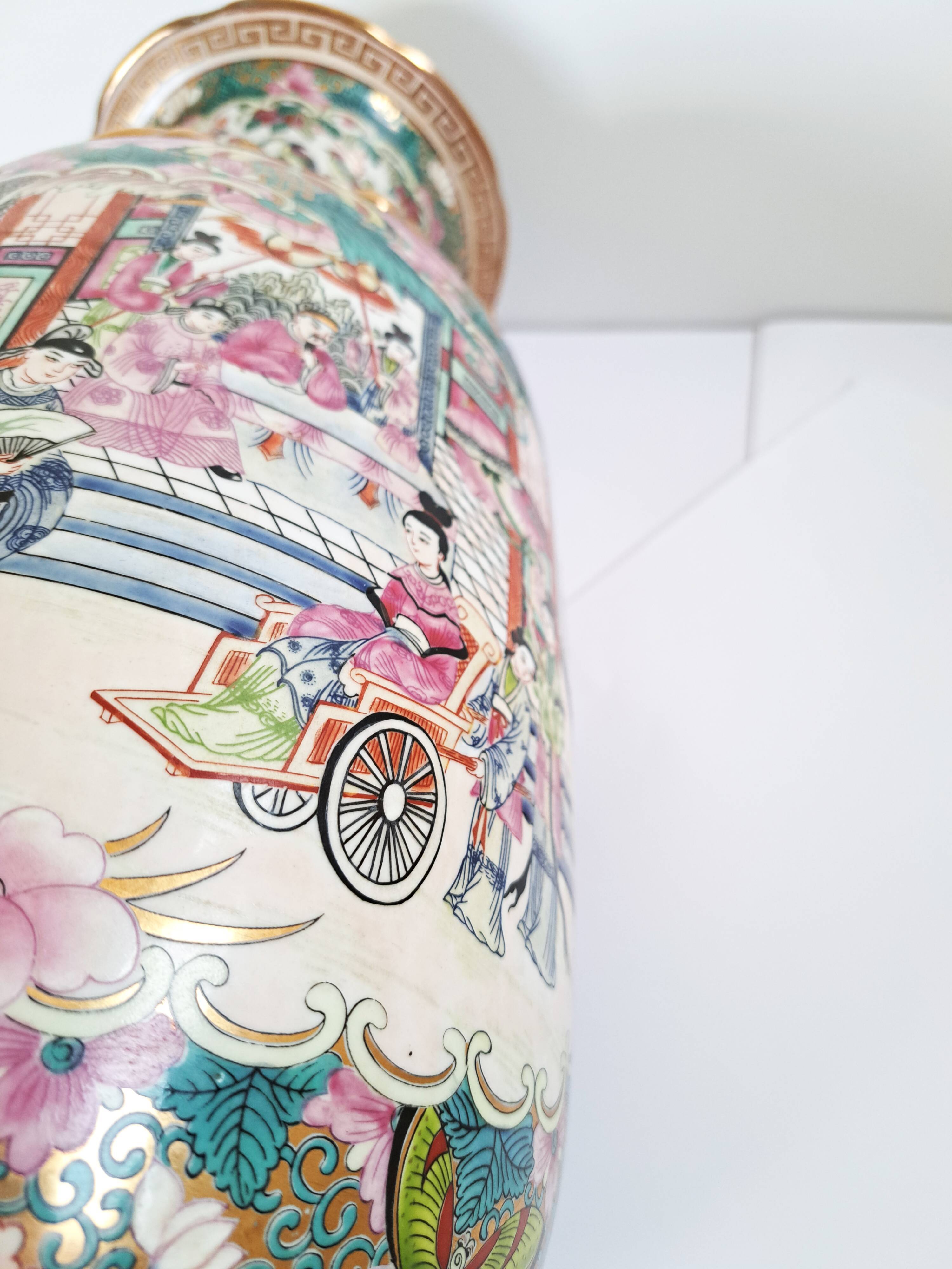 Vase en porcelaine de Chine Qianlong (1736–1795)