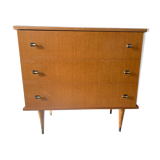 Vintage dresser with tapered feet