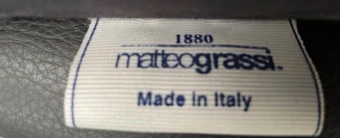 Canapés and Matteo Grassi vintage leather armchairs