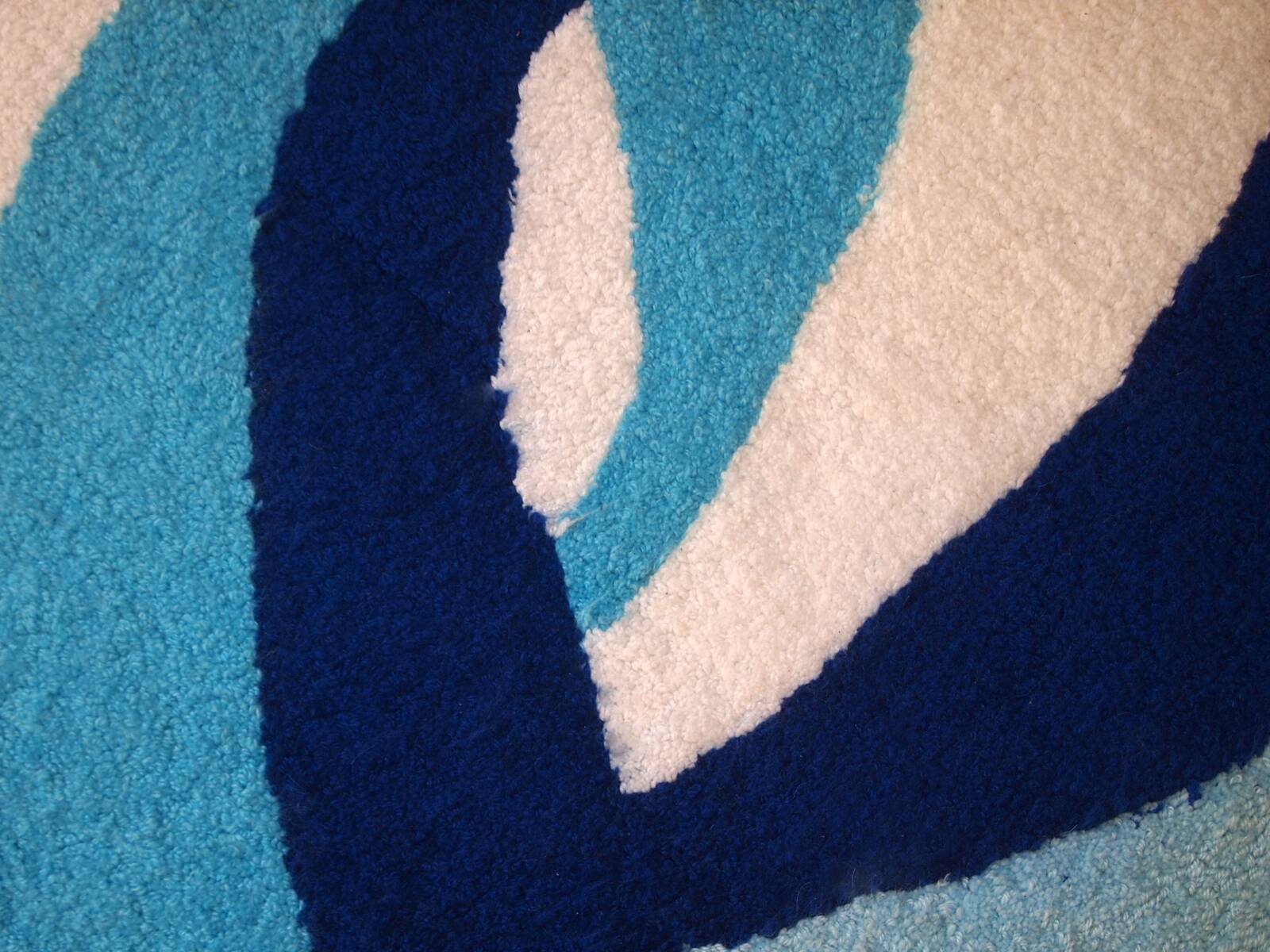 Tapis Contemporain ORA Hooked en Laine (74cm x 143cm), Édition Unique