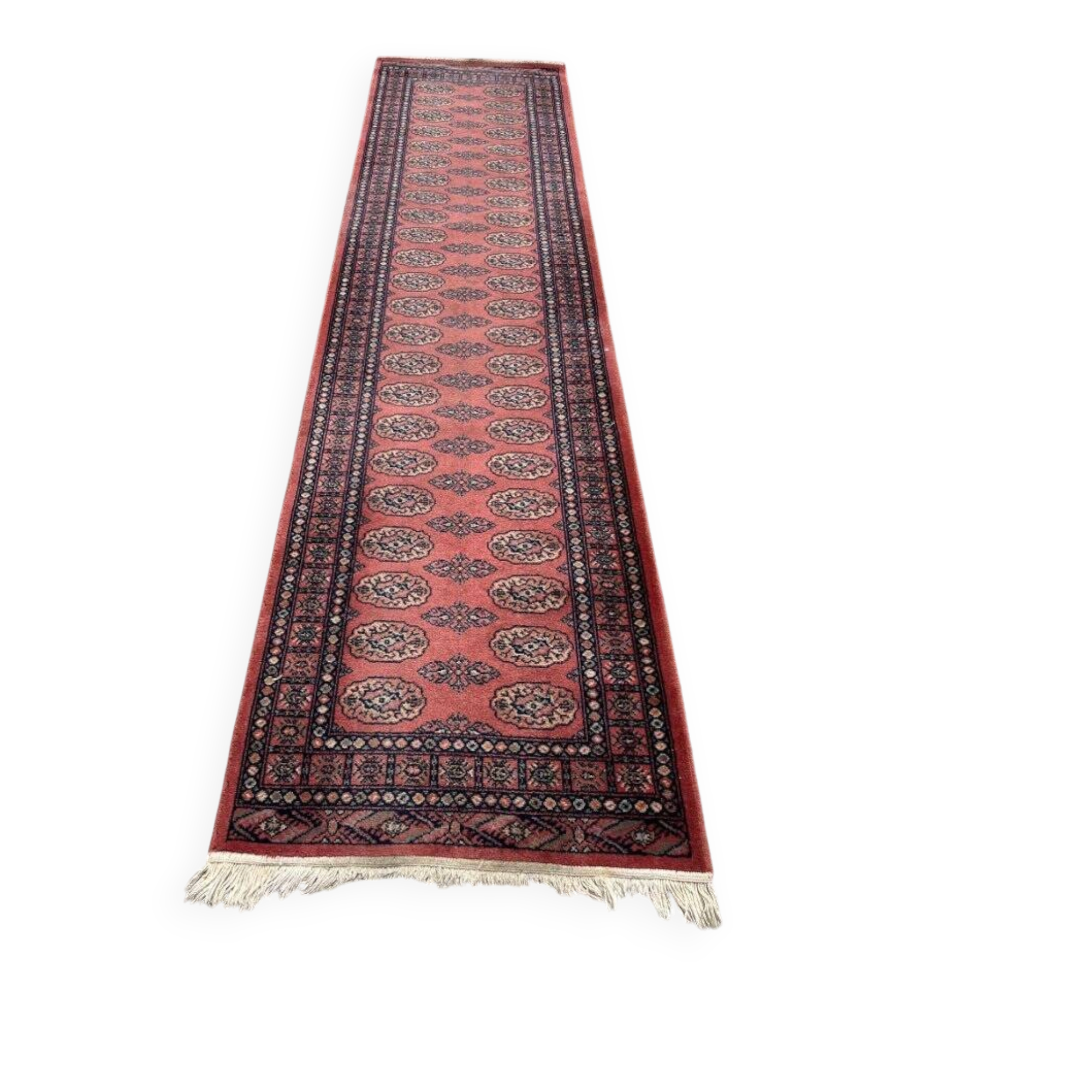 Very large hallway carpet.