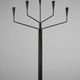 Floor Standing Candelabra with Black & Brass Details – by Gunnar Ander for Ystad-Metall – Sweden, 1960s