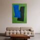 Toile tendue "echoes of balance" signée Bodasca