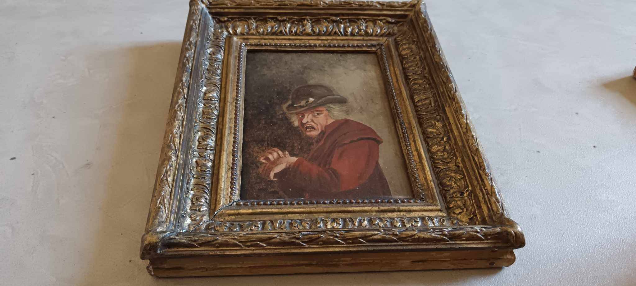 Allegorical painting from the late 19th century - Avarice