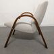 Pair of Bow Wood armchairs from the 50s/60s by Steiner