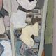 Vase cubiste, huile sur toile