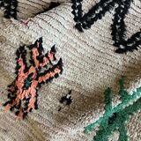 Petit tapis azilal artisanat berbère coloré
