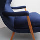 1950s highjack chair with stool, completely restored