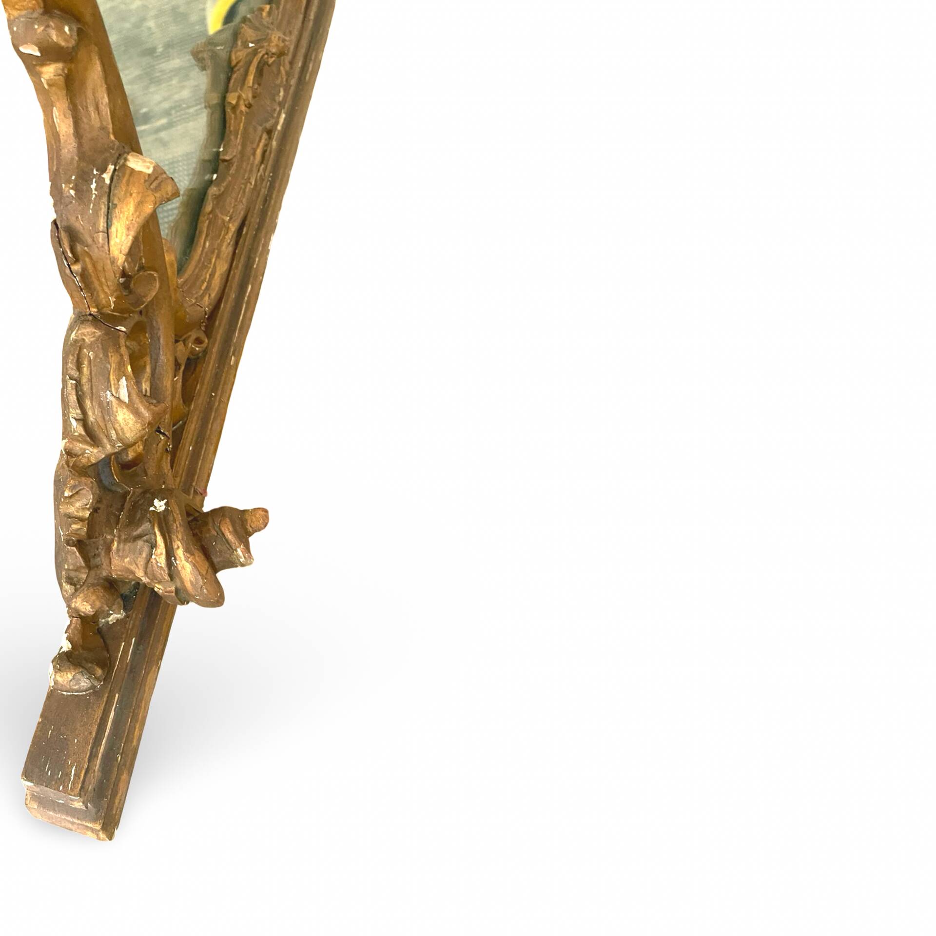 Baroque style wall mirror