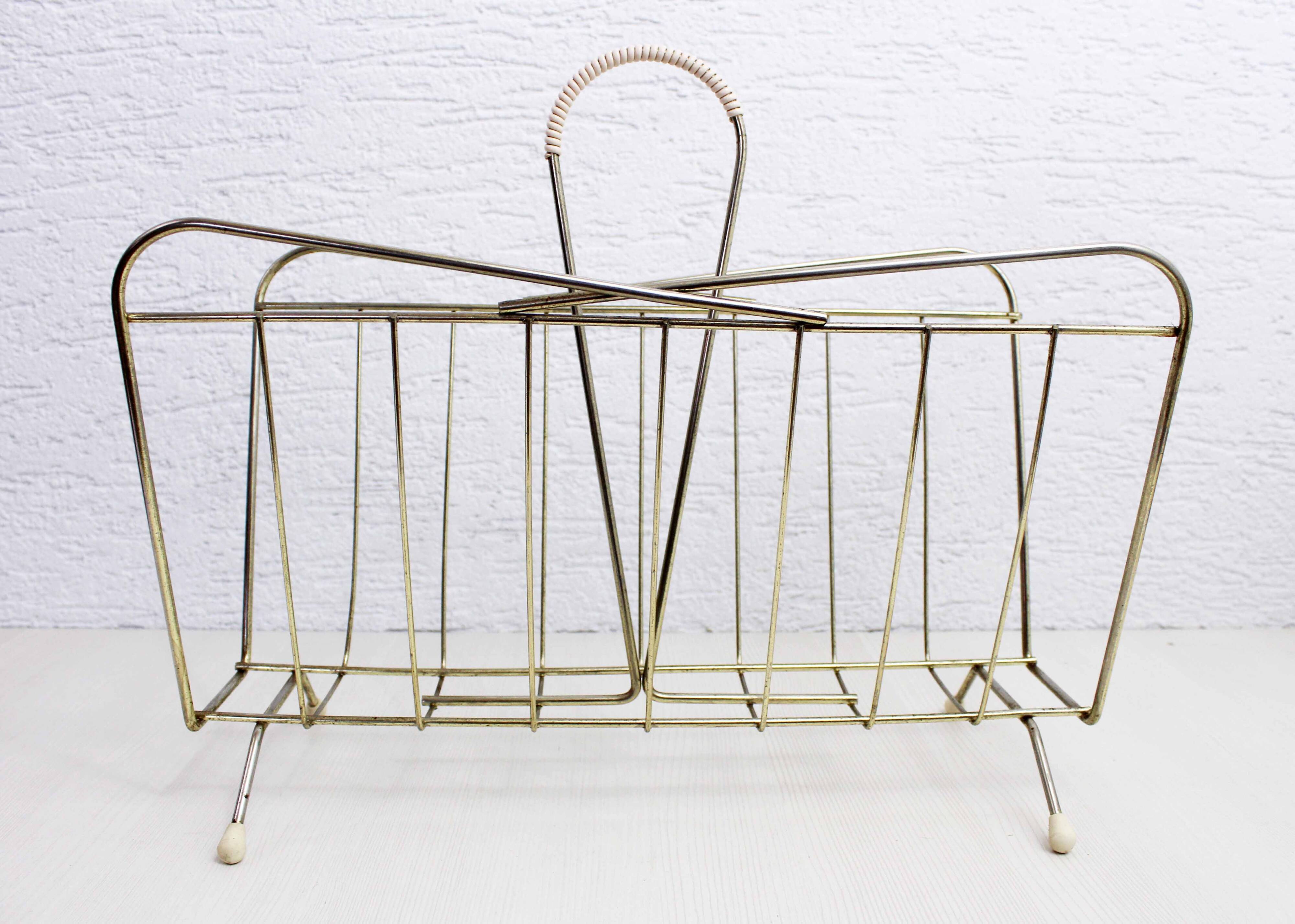 Vintage magazine holder