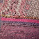 3x10 Soft Pastel Pink Vintage Runner Rug, 87x300Cm