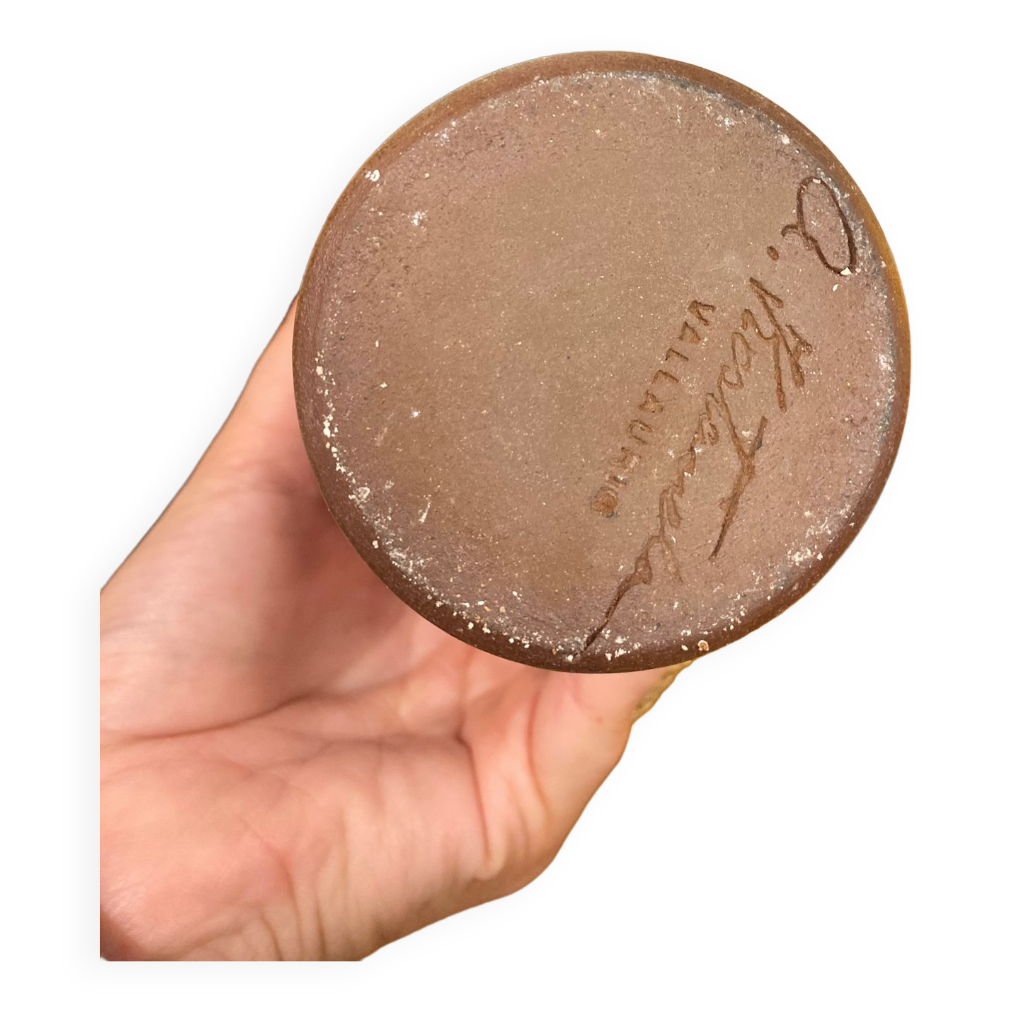 Kostanda Vallauris ceramic tube vase