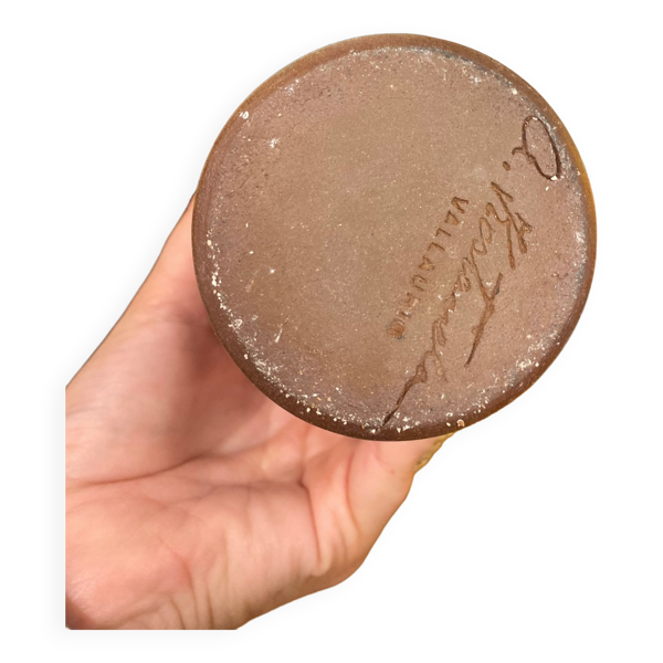 Vase tube céramique Kostanda Vallauris