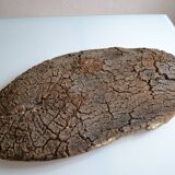 Couasse provençale plat géant en écorce de chêne liège 72 / 37 cm