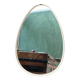 Free-form mirror, egg, 1960s