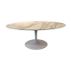 Table Calacatta marble low Eero Saarinen Tulip for Knoll International