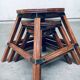 Wabi Sabi Nesting Tables, France, 1950s, Set of 3