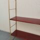 Vintage metal string shelves