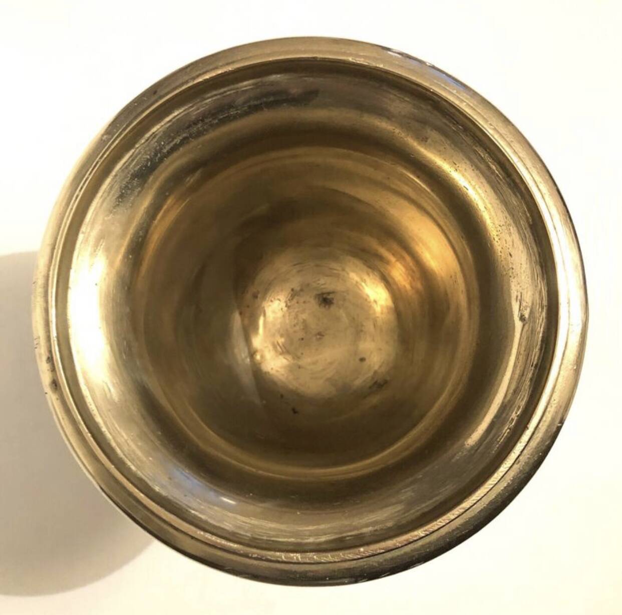 Antique Brass Vase