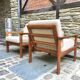 Paire de fauteuils danois 1970