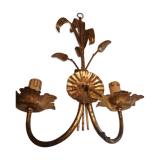 Wall lamp vintage epis de ble hollywood regency 1950 60