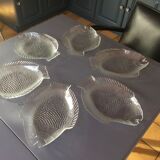 six assiettes poisson
