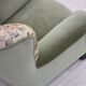 1970s, Danish relax armchair, green furniture velour, original condition.