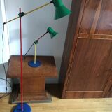 Rare duo of Veneta Lumi lighting icon of the 80