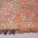 Tapis marocain vintage couleur pêche 183 x 335 cm - Tapis berbère fait main - Tapis en laine