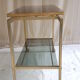 Console vintage plateau pivotant