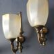 Pair of Art Deco wall sconces