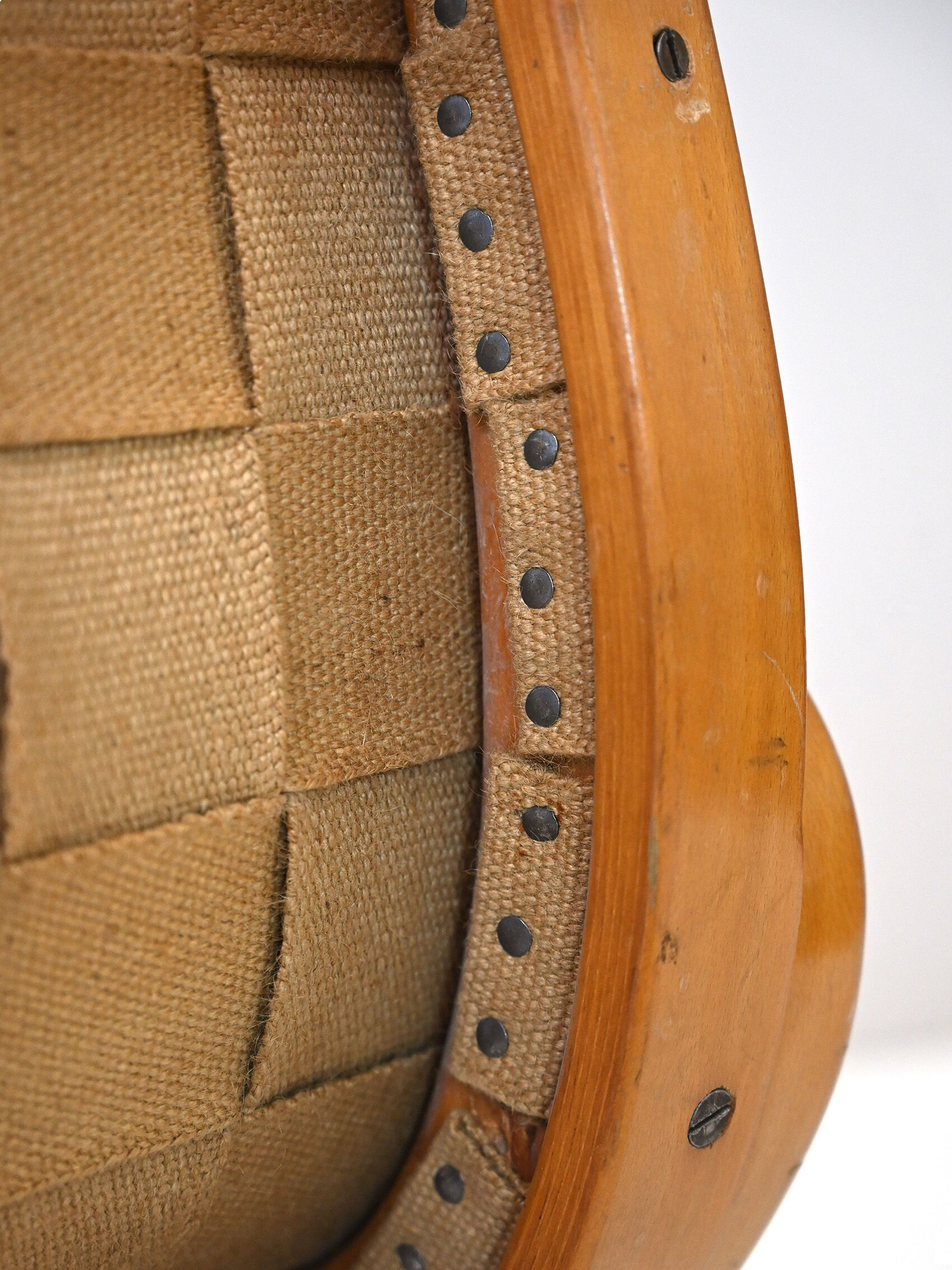 'Pernilla' armchair and footstool designed by Bruno Mathsson