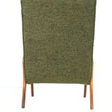 Fauteuil 'Rondeling' | design moderne du milieu du siècle en teck