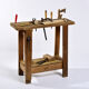 Children's wooden workbench
